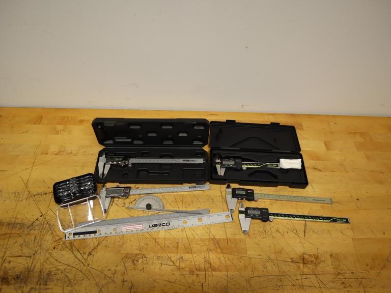 Mitutoyo & General - Digital Calipers 4"-8" & More!- Auction Item