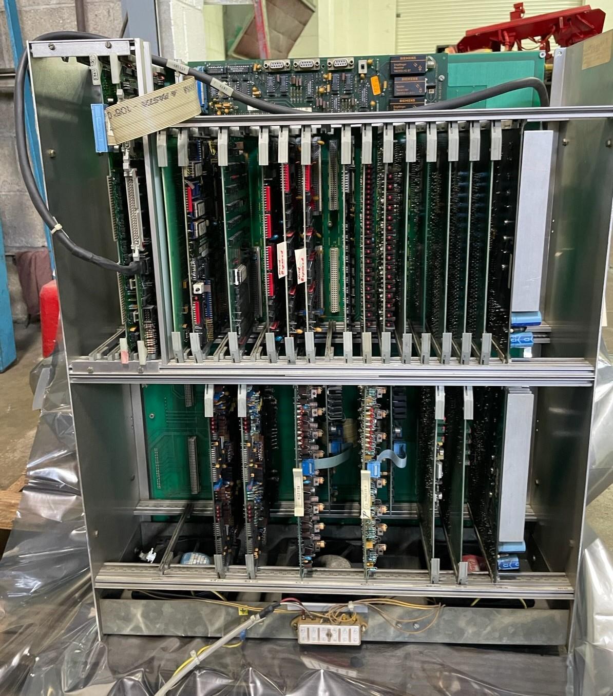 AGIE NR 616011 3 BACK BOARD BAB-01 B WITH TERMINAL SIGNAL BLOCK BOARDS STB-01 A