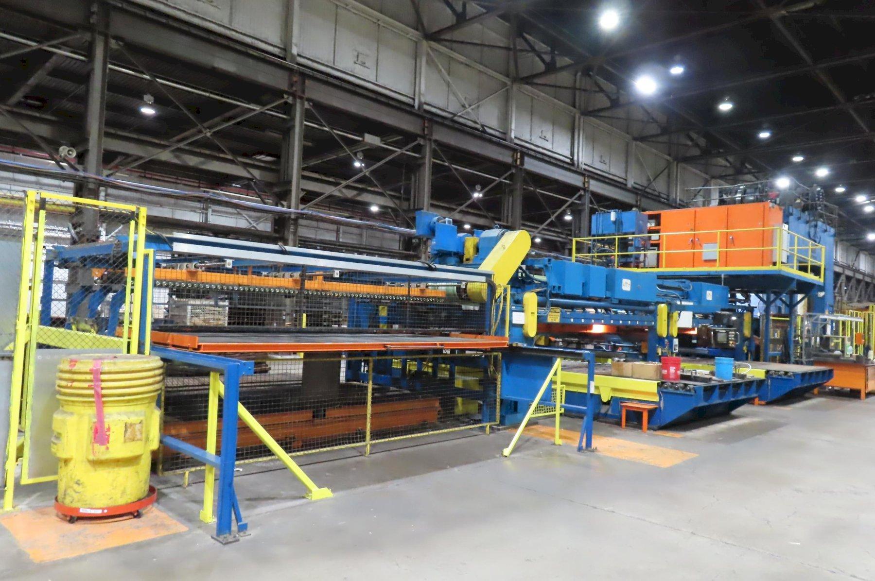 76" Wide X 75,000 LBS X .100" Automatic Feed (AFCO) 170" Stacker