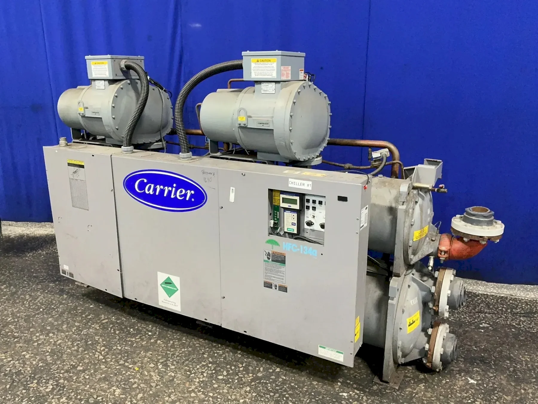 CARRIER 30 BAR WATER COOLED CHILLER  -  30HXC076R—661KA