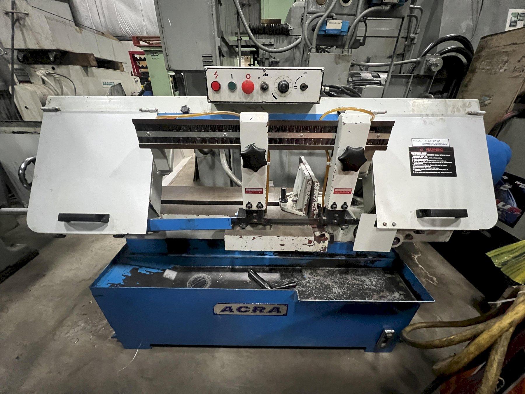 10" x 16" ACRA HORIZONTAL BANDSAW, MODEL AHBS-250V, 2008