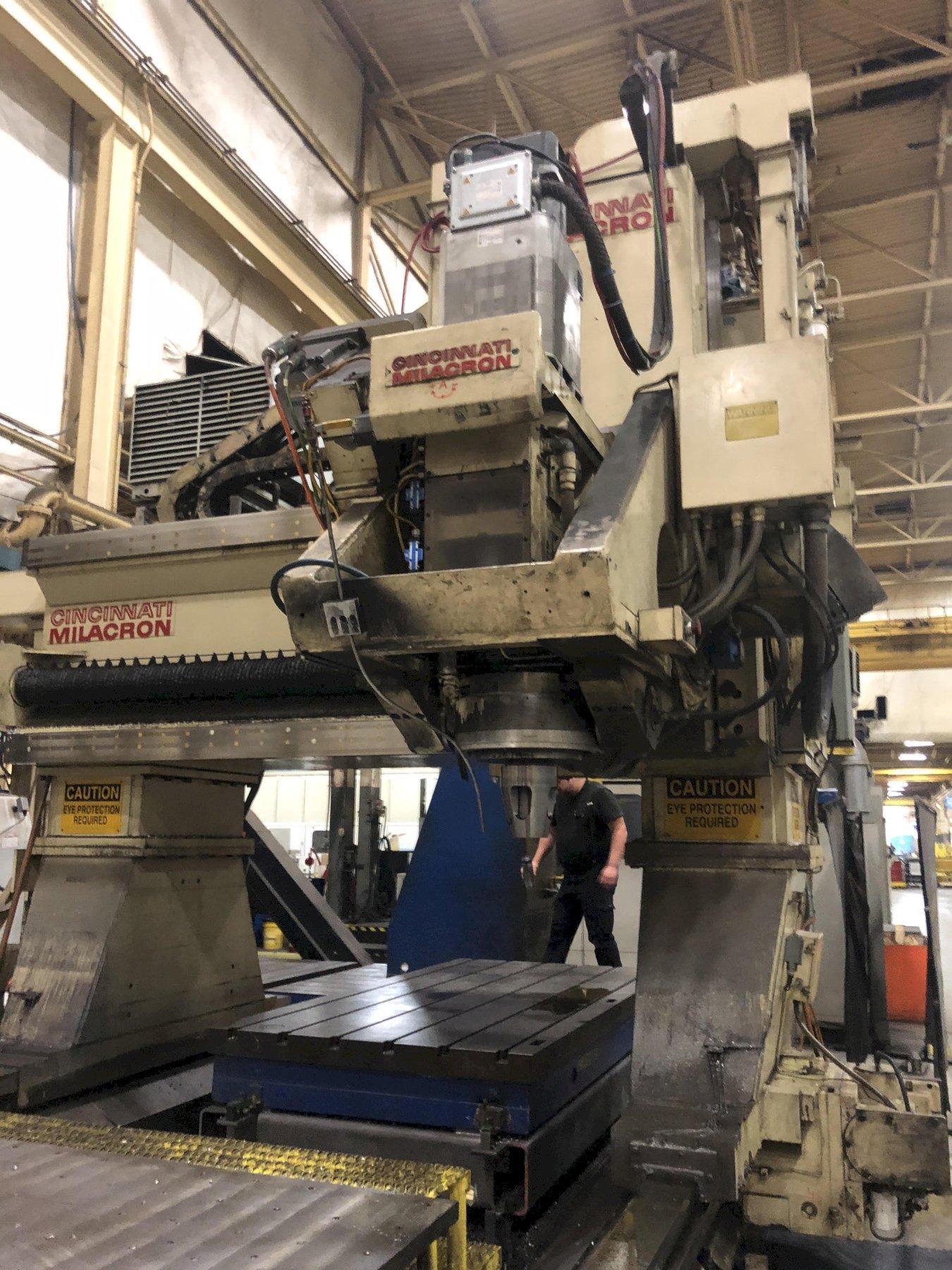Cincinnati Milacron 30V Long Bed 5-Axis Double Column CNC Vertical Profiler