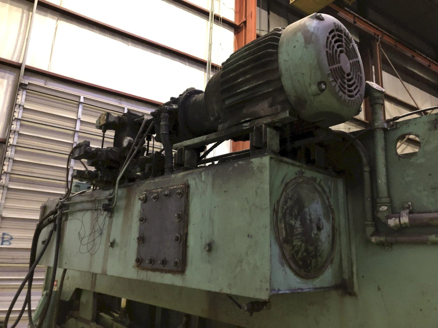 BERTSCH MODEL 500 HYDRAULIC SHEAR – 12' × 1/2" CAPACITY