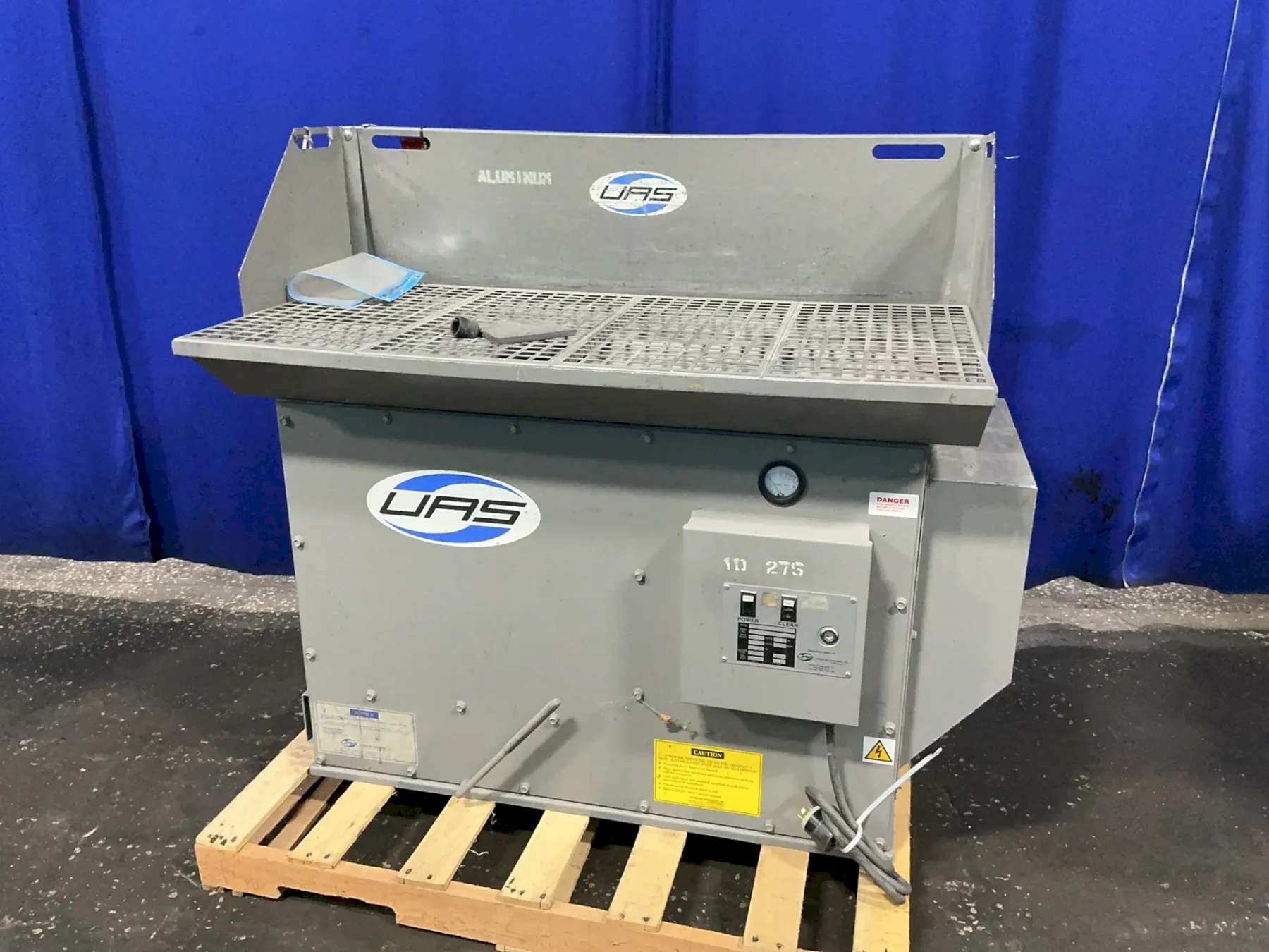 UAS 24” X 48” DOWNDRAFT BENCH DUST COLLECTOR   -  VP-150–G33USH