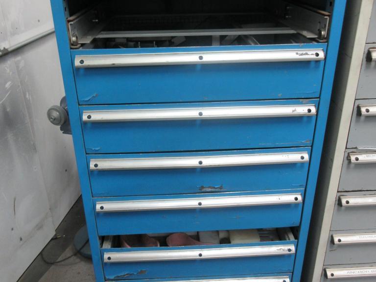 Lista 7 Drawer Cabinet with Surplus Materials & Fixtures- Auction Item