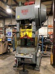 110 TON BLLISS MODEL C-110 FLYWHEEL TYPE OBI PRESS