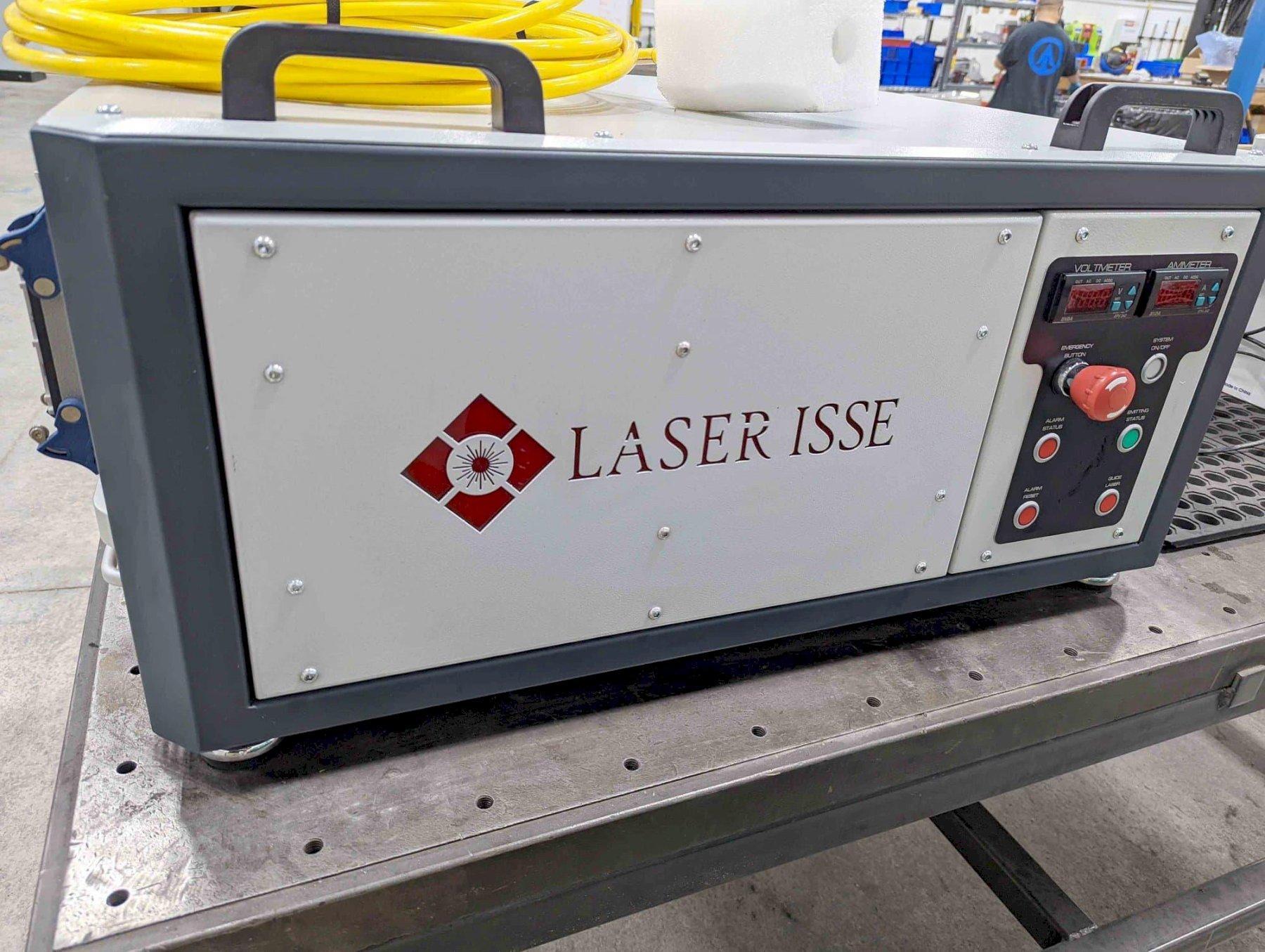 1000 Watt Laser ISSE TurcWeld FW 1000 Fiber Laser Welder Head & Power Source, 2019- Laser ISSE Head, Chiller, Reduced Price