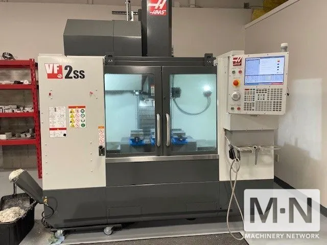 HAAS VF-2SS CNC Vertical Machining Center, 2022 - Only 502 Cut Hours!