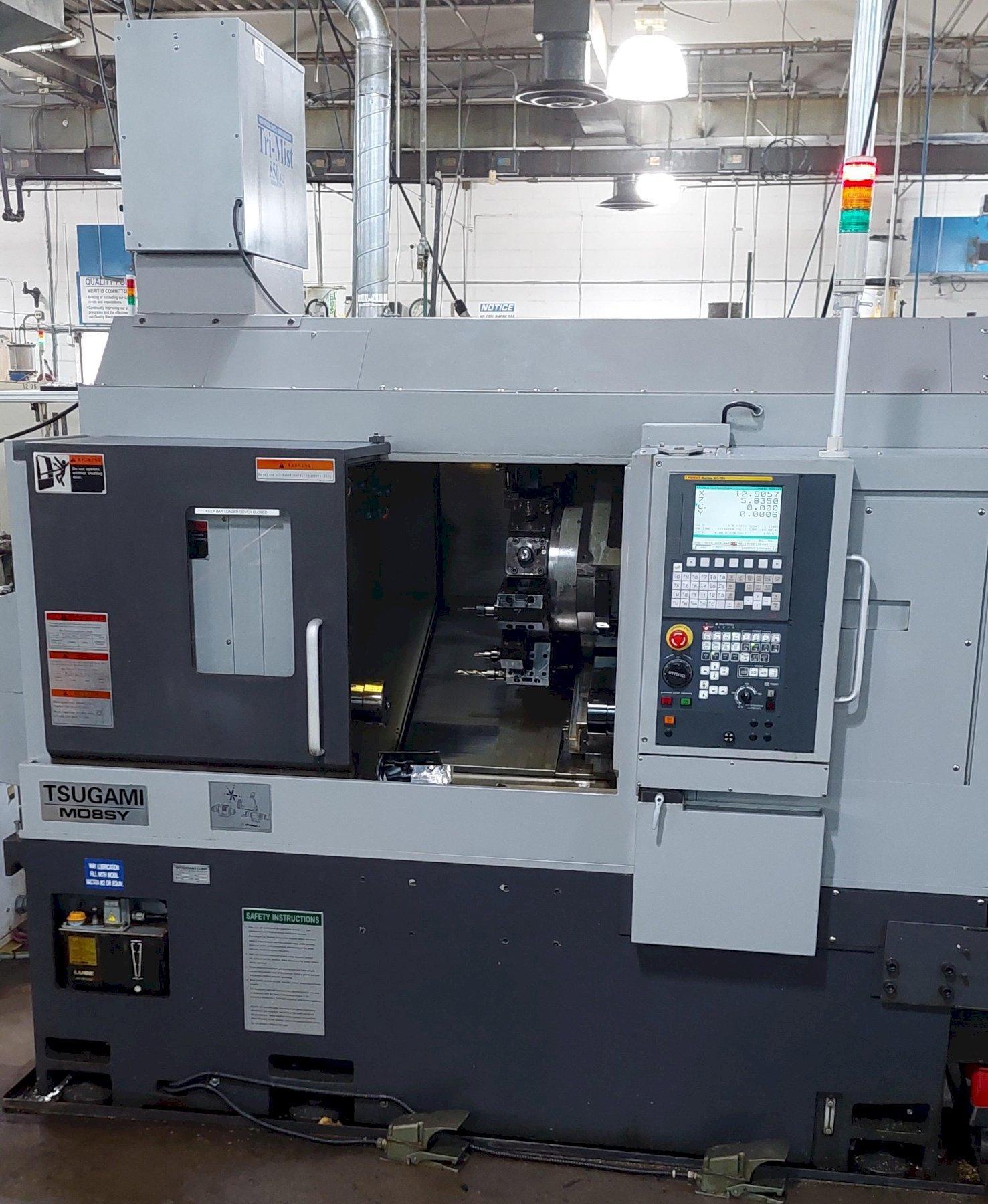 TSUGAMI M08SY CNC TURNING CENTER