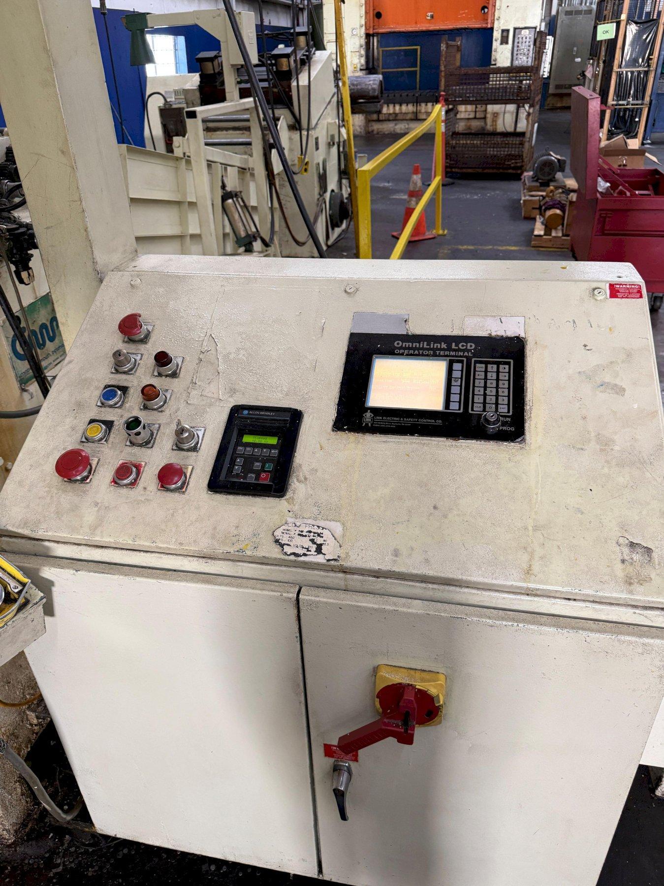 400-ton Blow SC2-400-108-54 Straight Side Mechanical Stamping Press For Sale, Year 1997