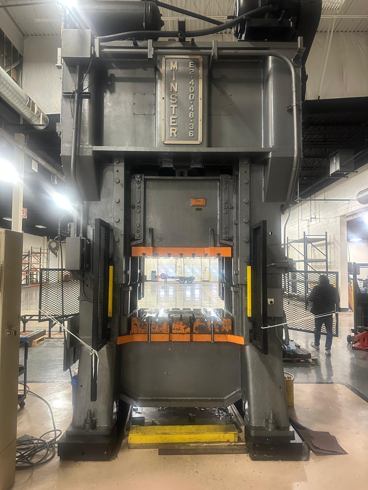 400 Ton Minster Press