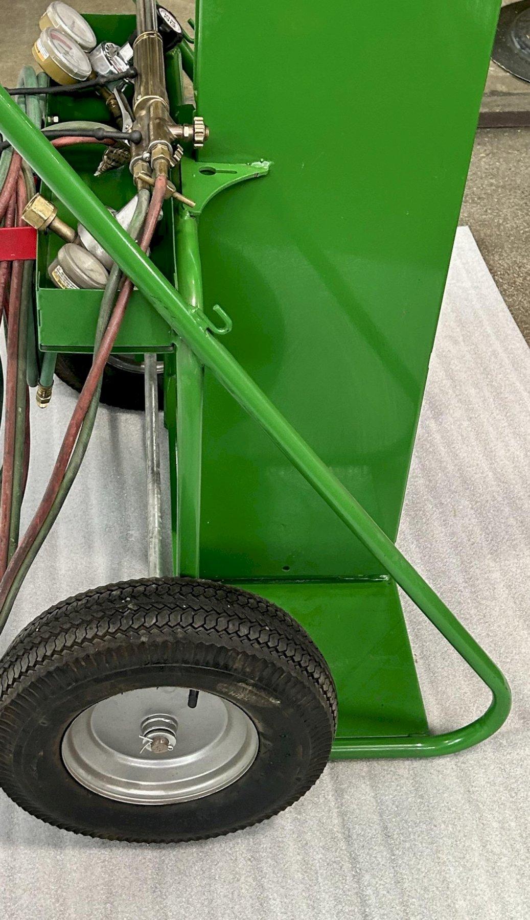 SAF-T-CART 24" FIREWALL WELDING CYLINDER HAND TRUCK, Model 402-16FW, 2 Cylinder Capacity, 400 LB Load Capacity, 13" x 24".