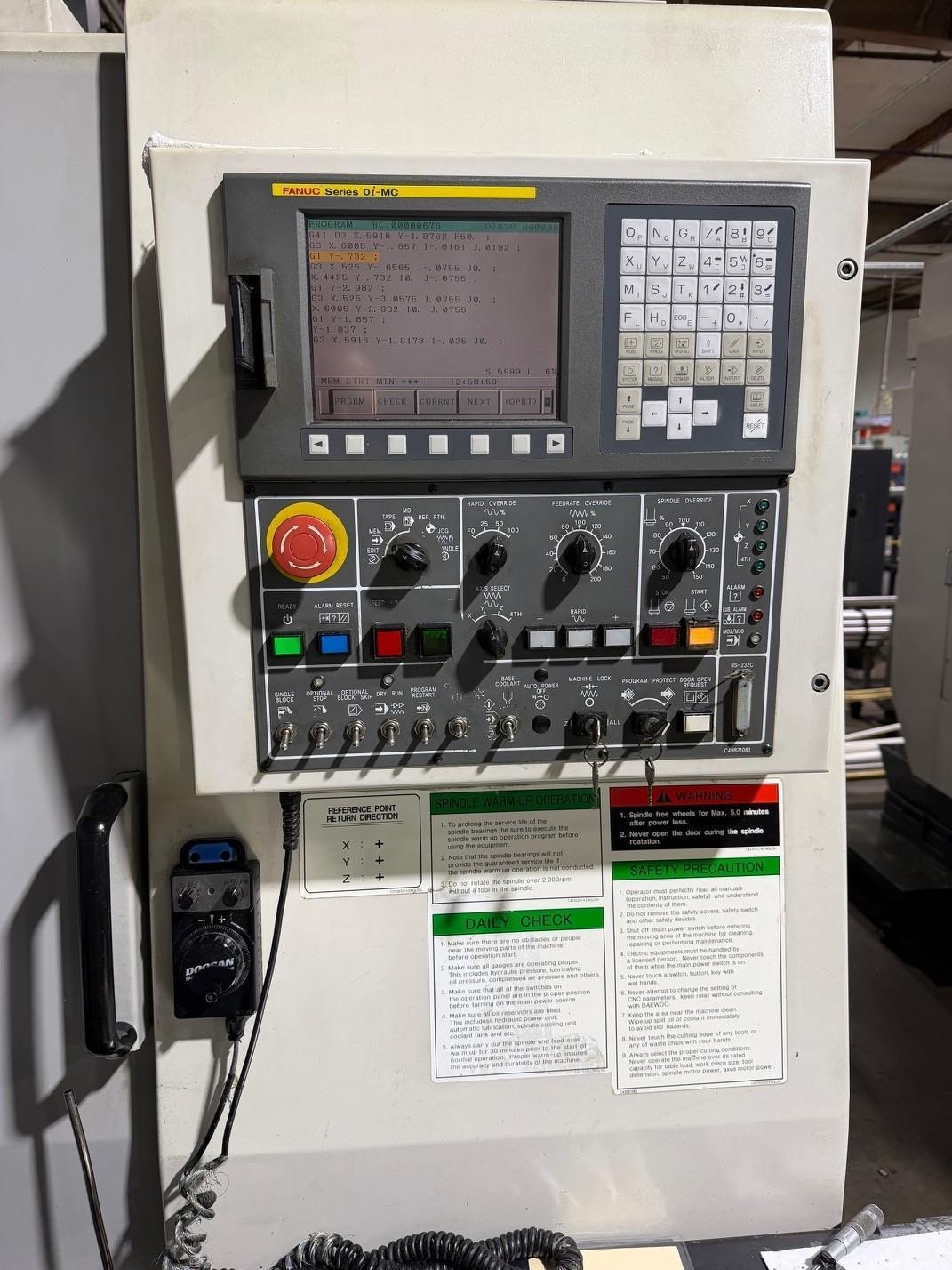 Doosan Daewoo DMV 3016L