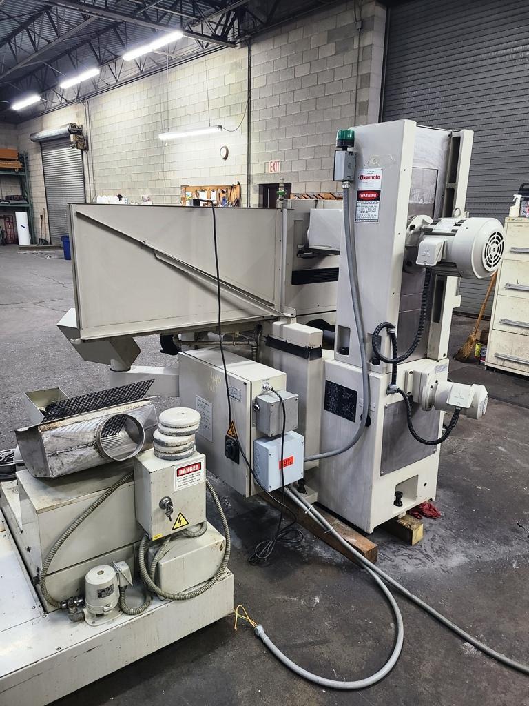 12" X 24" OKAMOTO ACC-1224ST 3-AXIS HYDRAULIC SURFACE GRINDER