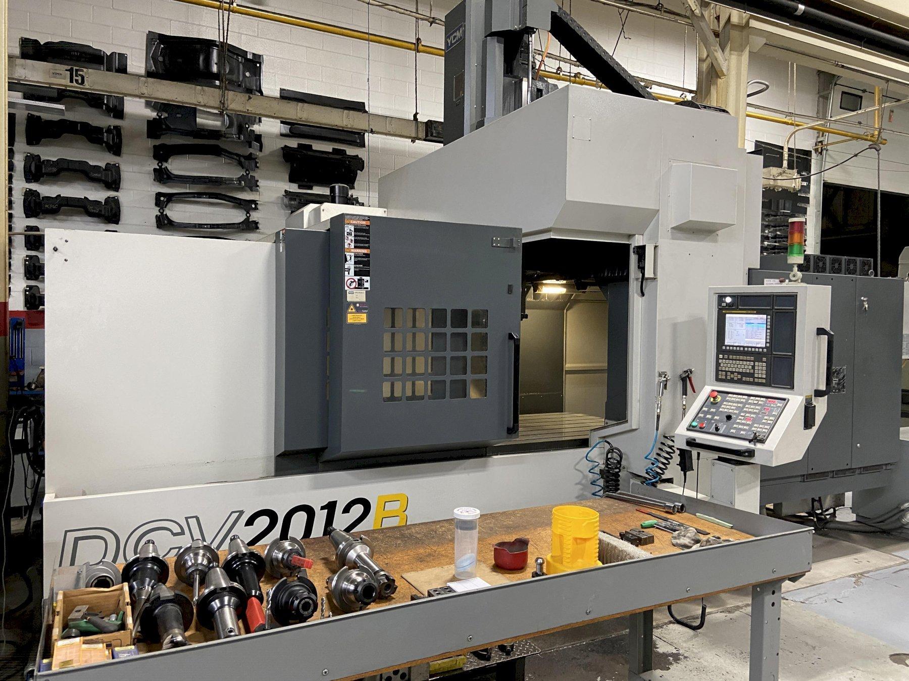 YCM Bridge Mill DCV2012B , Fanuc MXB-200FB, 78.7