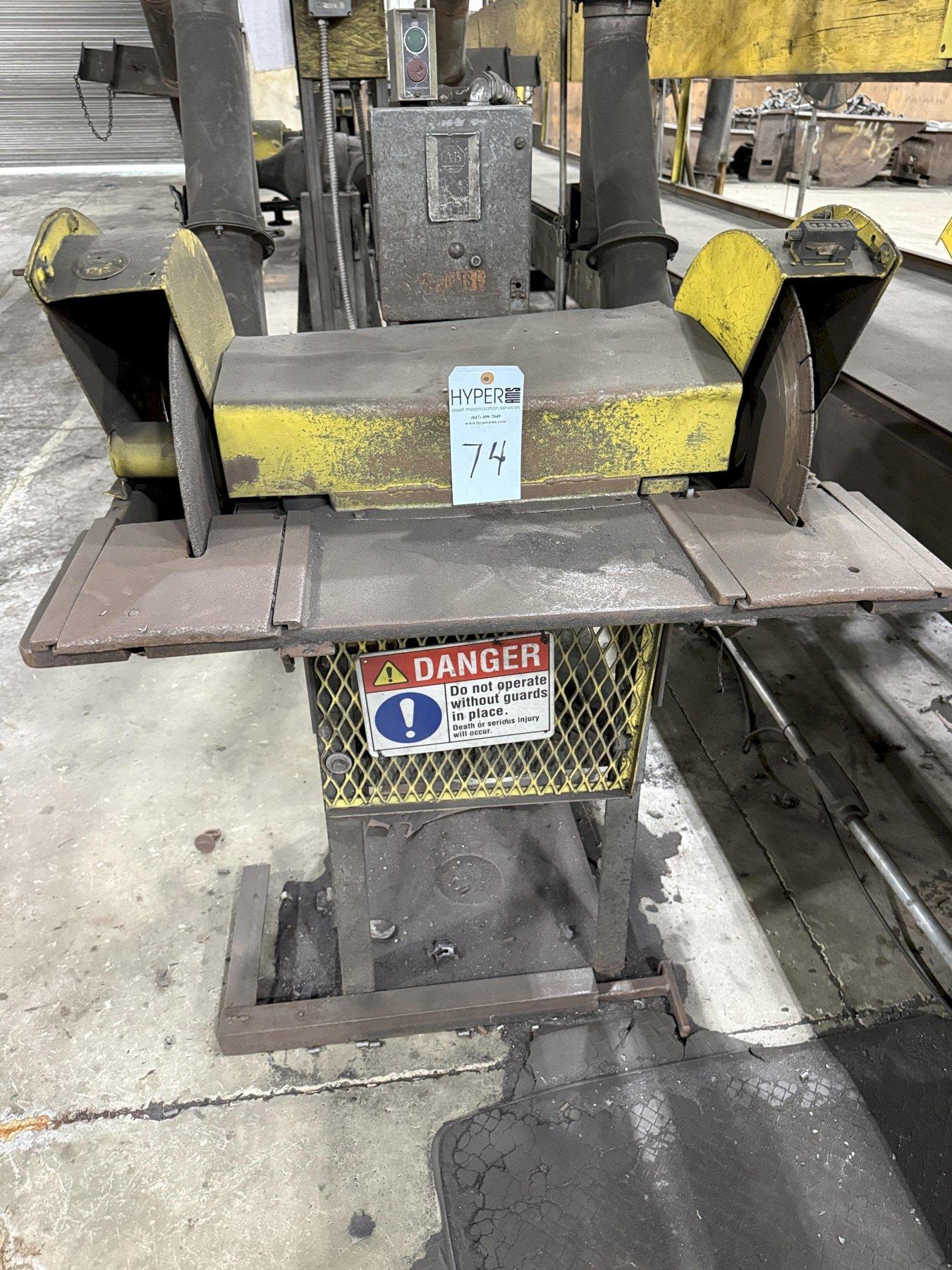 double end cutoff with stand