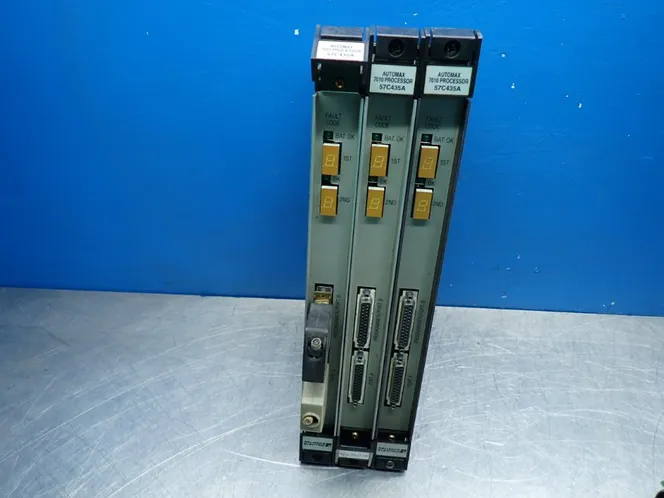 RELIANCE ELECTRIC PROCESSOR MODULE, 3PCS  -  57C435A