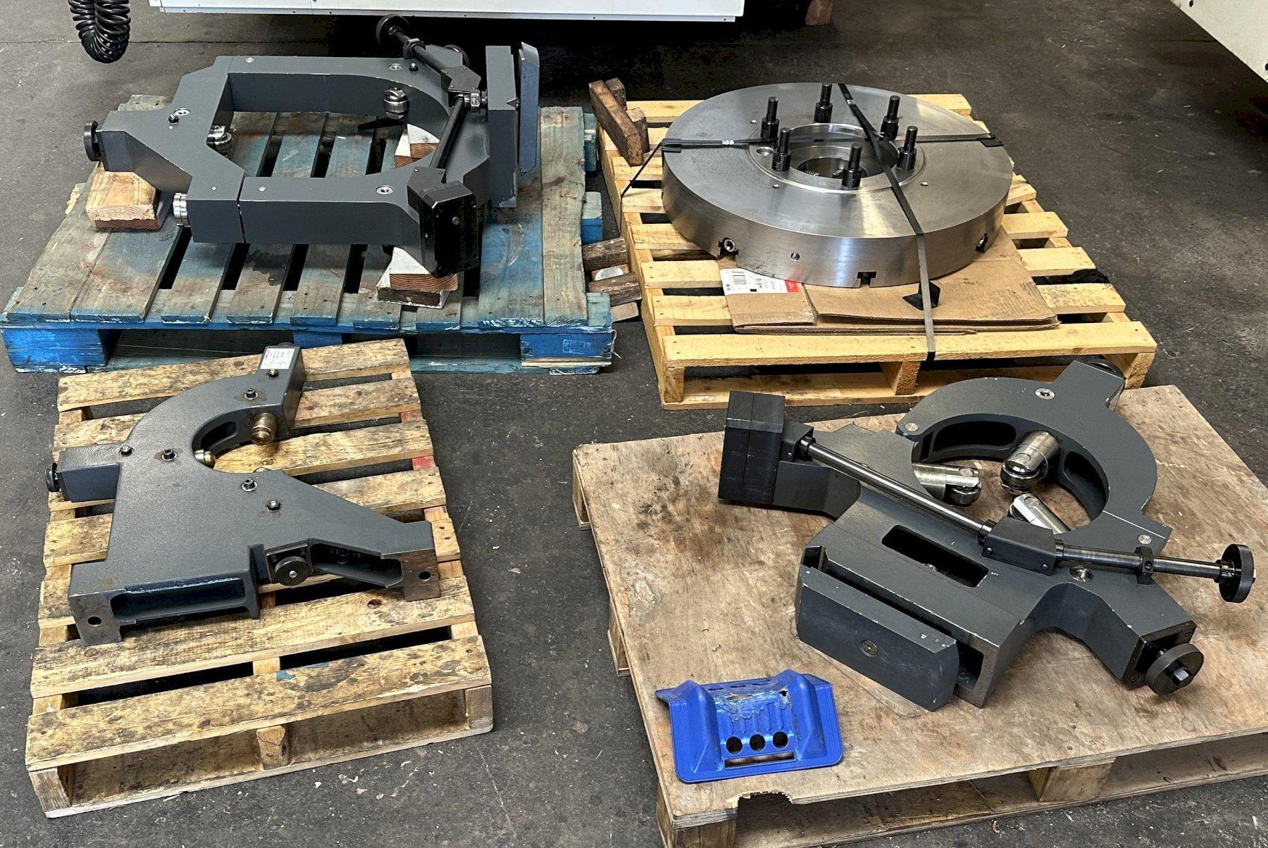 Weiler E-80 X 4500 Yr. 2017 6.5" Big Hole 177" Centers Flat Bed 2 Axis CNC Lathe