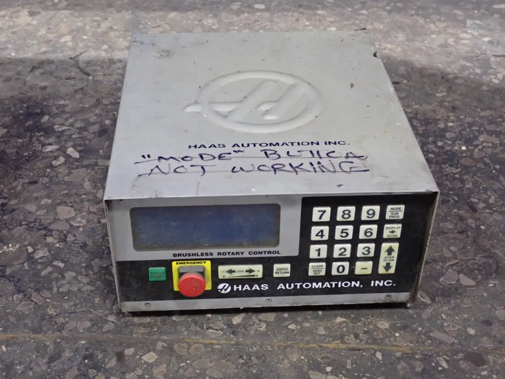 HAAS AUTOMATION INC BRUSHLESS ROTARY CONTROL