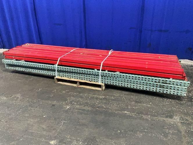 42” X 144” PALLET RACKING  -  TEARDROP