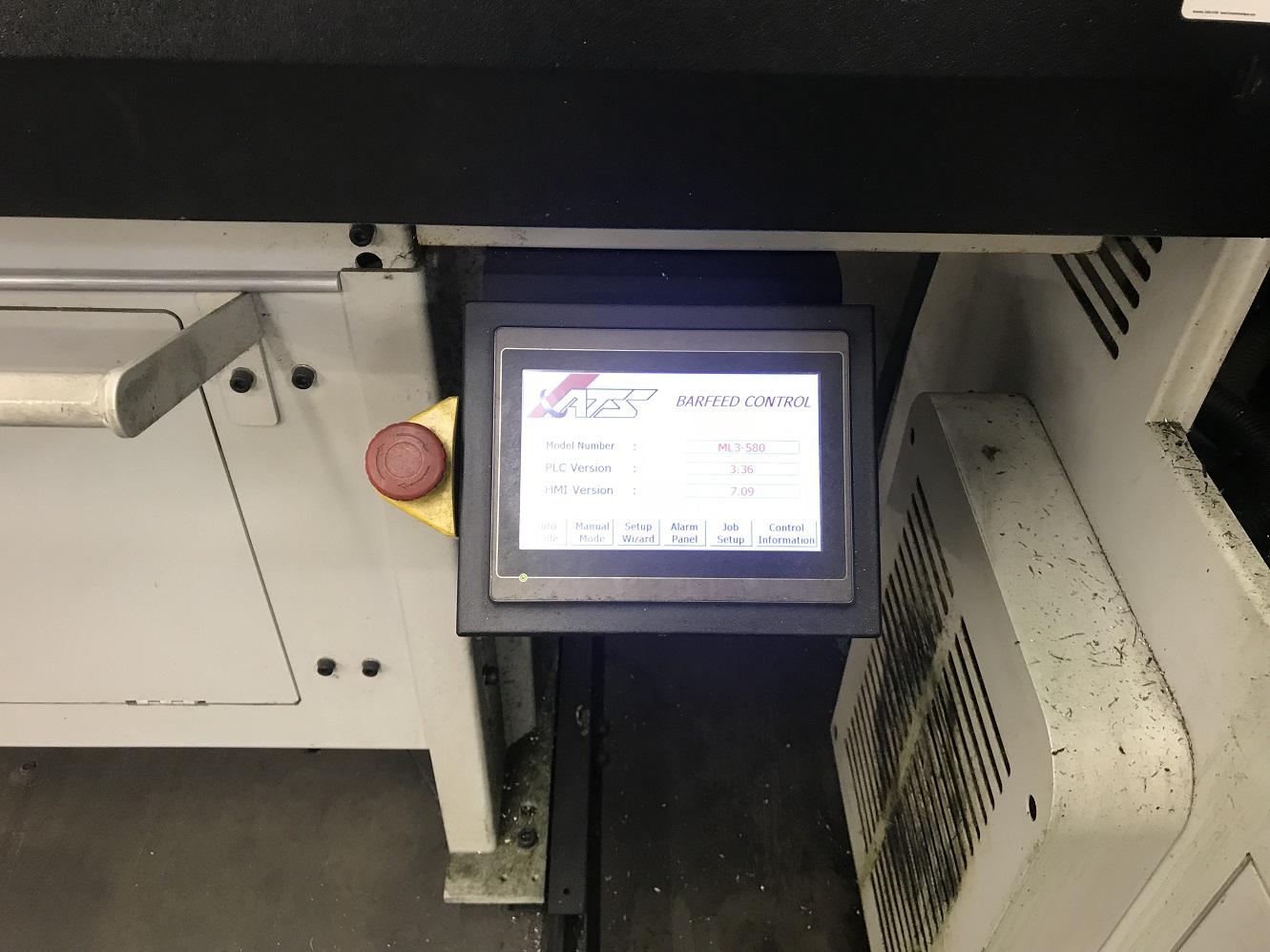 ATS ML-580 Barfeed Control