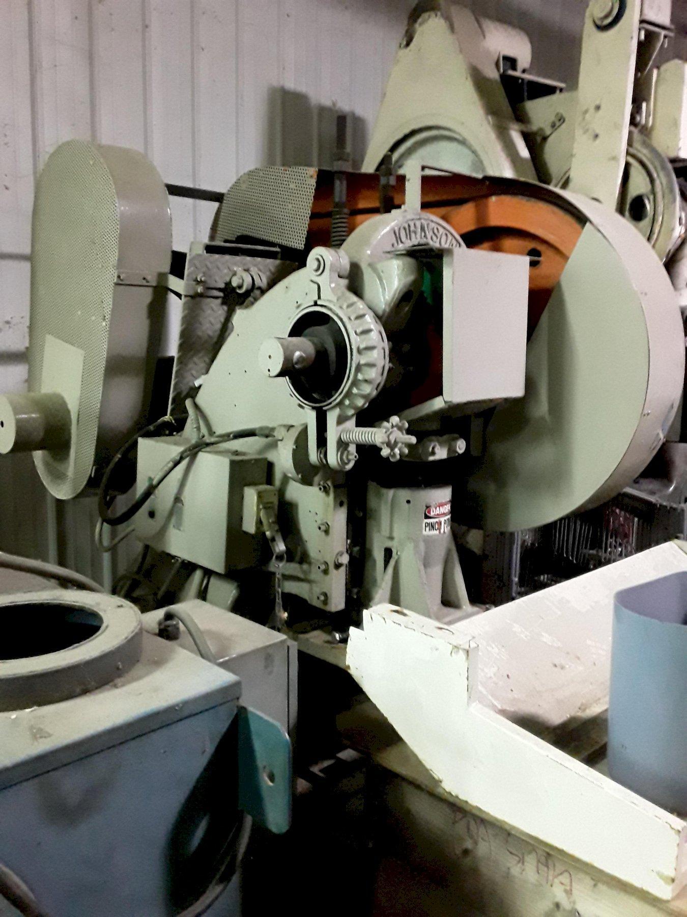 1 - PREOWNED SOUTH BEND JOHNSON OBI POWER PRESS, MODEL #: OBI-35, S/N: 77019