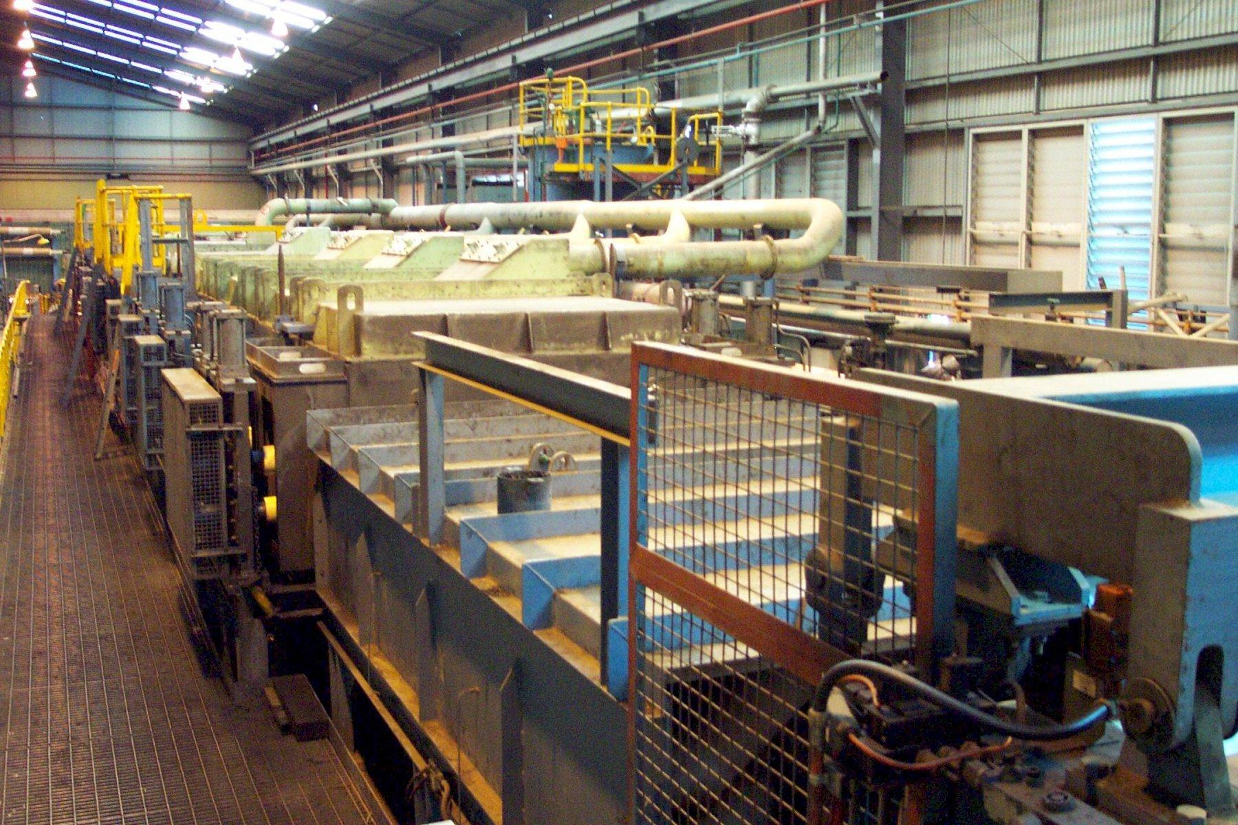 73" (1850mm) x 1.6mm Electrolytic Cleaning Line (ECL)