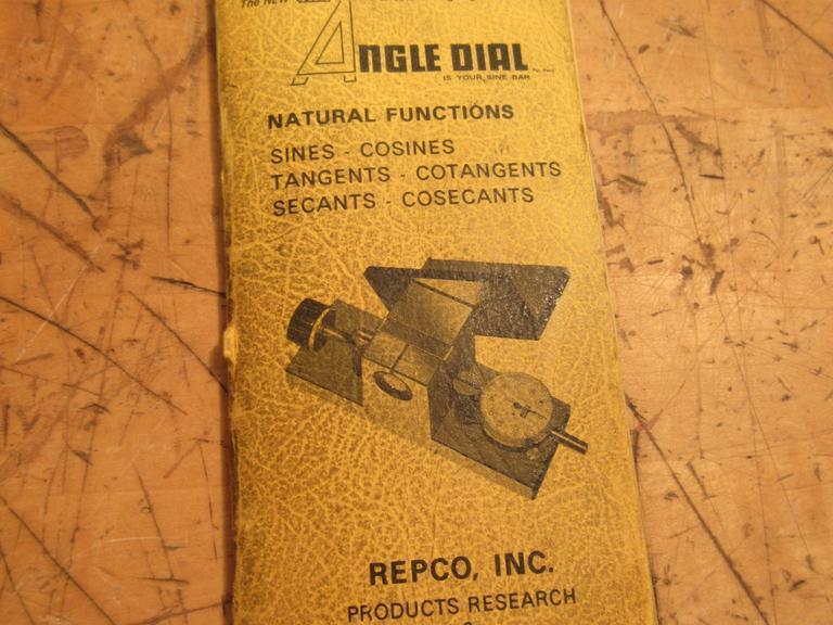Repco Adjustable Angle Dial, Lufkin .001 Travel Indicator w/ Wood Box- Auction Item