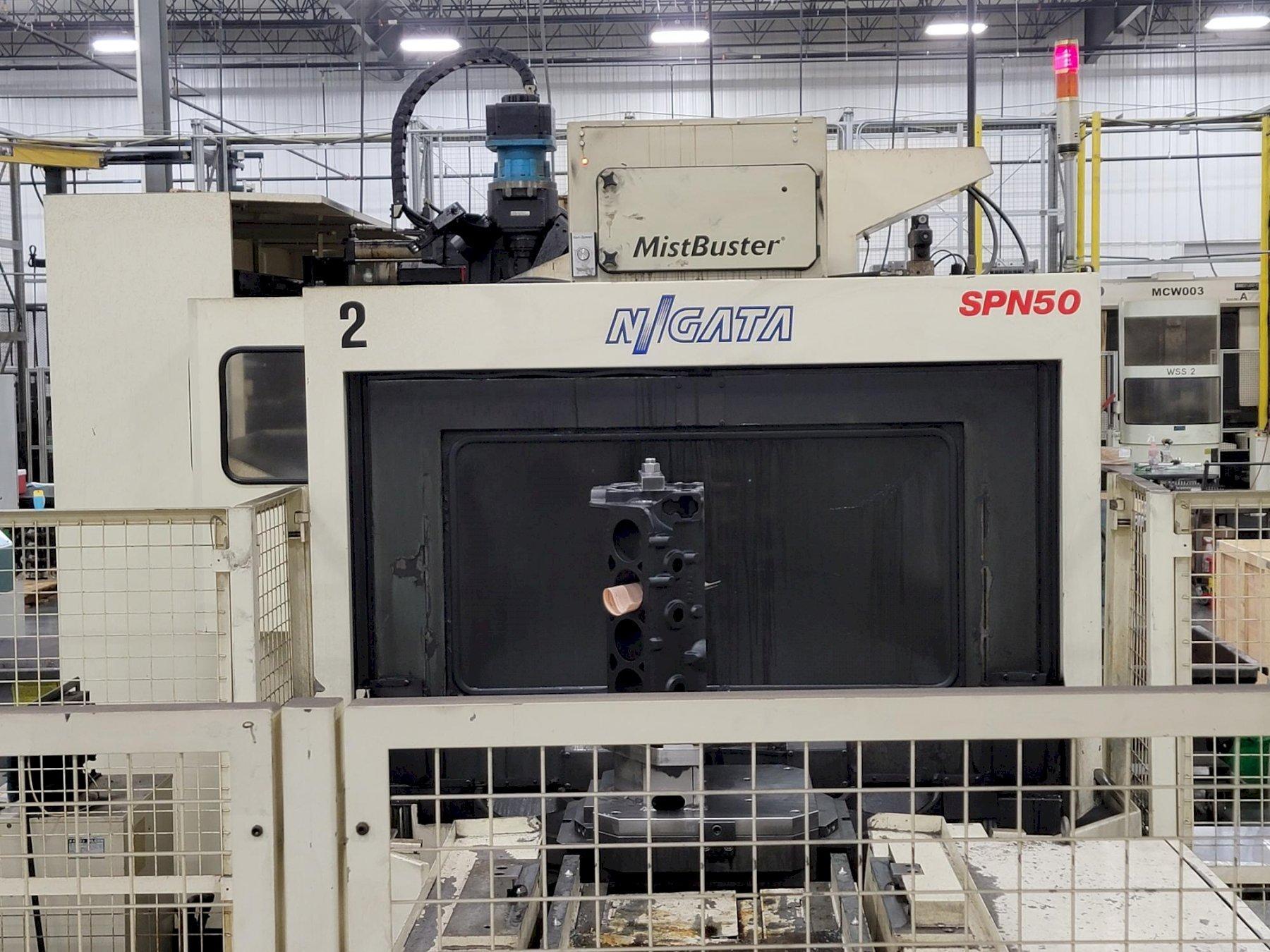 Niigata SPN50 Used CNC Horizontal Machining Center For Sale