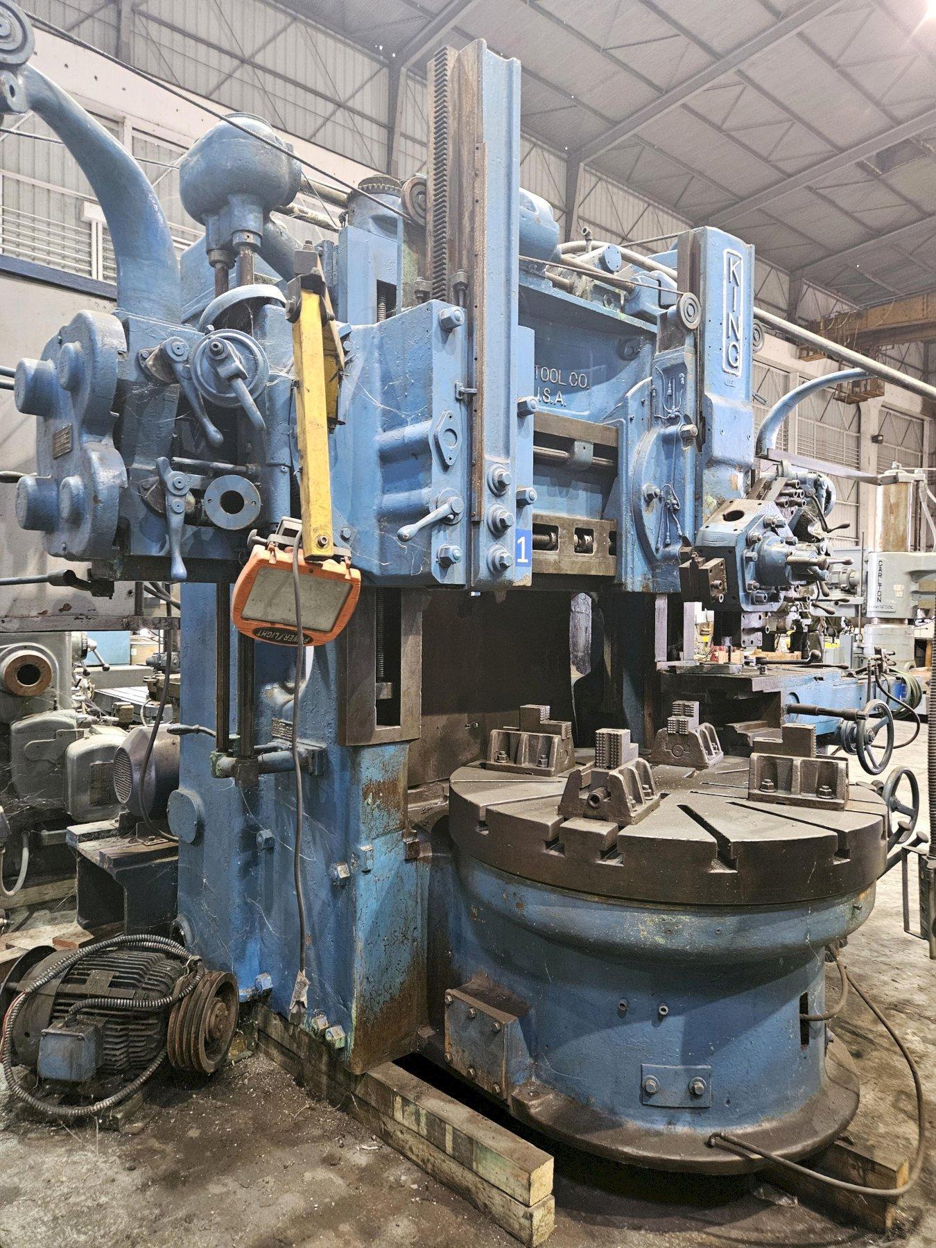 52" King Vertical Turret Lathe