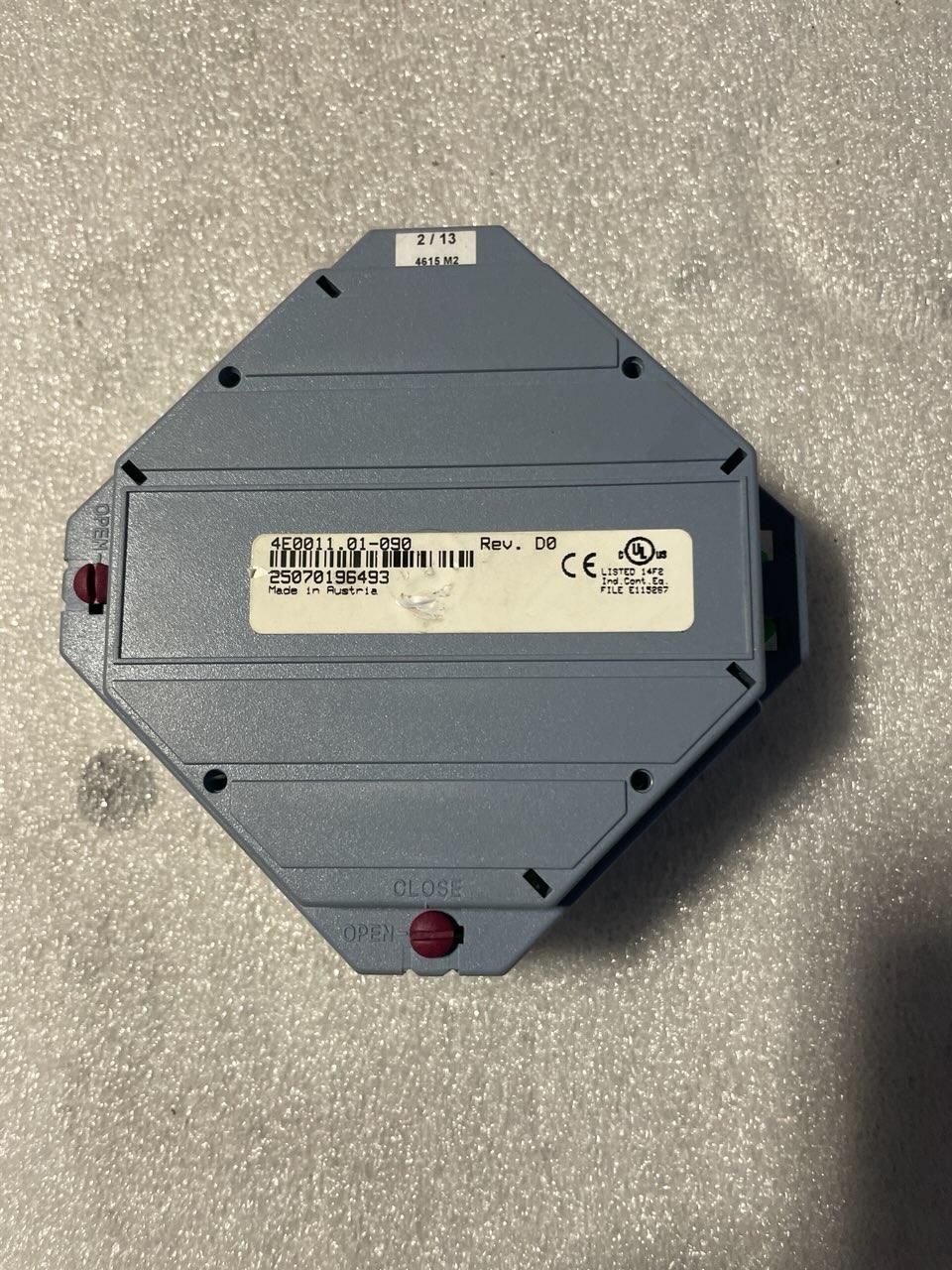 B&R 4E0021.01-090 PANELWARE KEYPAD MODULE, 12-Key Numeric Keypad, 4 Keys with LED, No Frame.