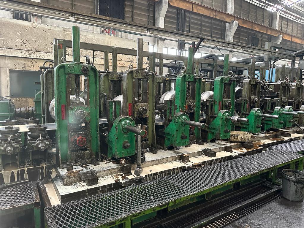 168mm x 7.11mm Oto Mill Rafted Tube Mill Line