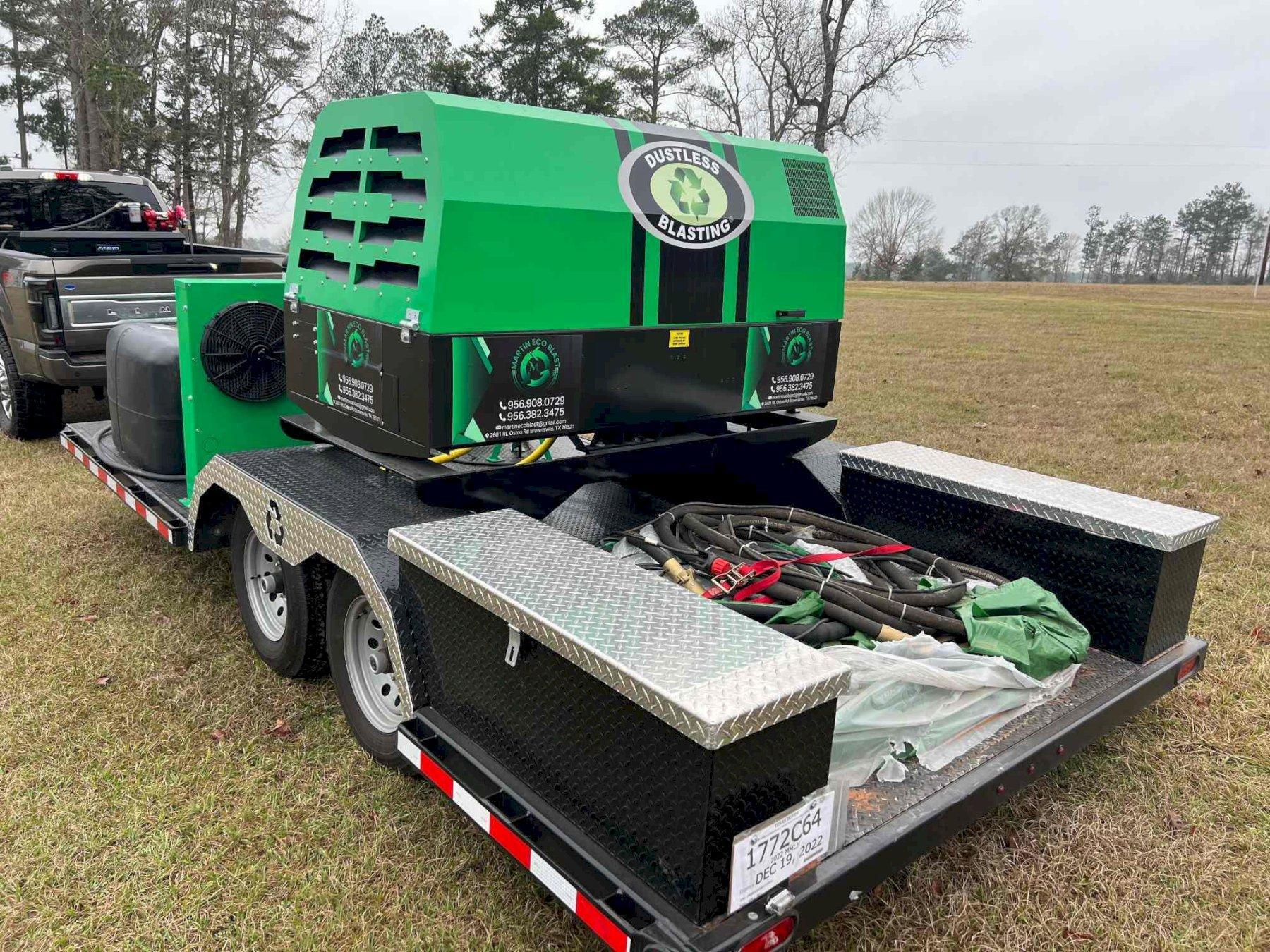 Mobile XL DB500 Mobile Dustless Blasting System, 2022 – 14 Hours Run Time, Like New!!