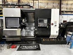 Okuma LT3000EX-BB2MY Used Twin Spindle/Twin Turret CNC Lathe For Sale - 2013