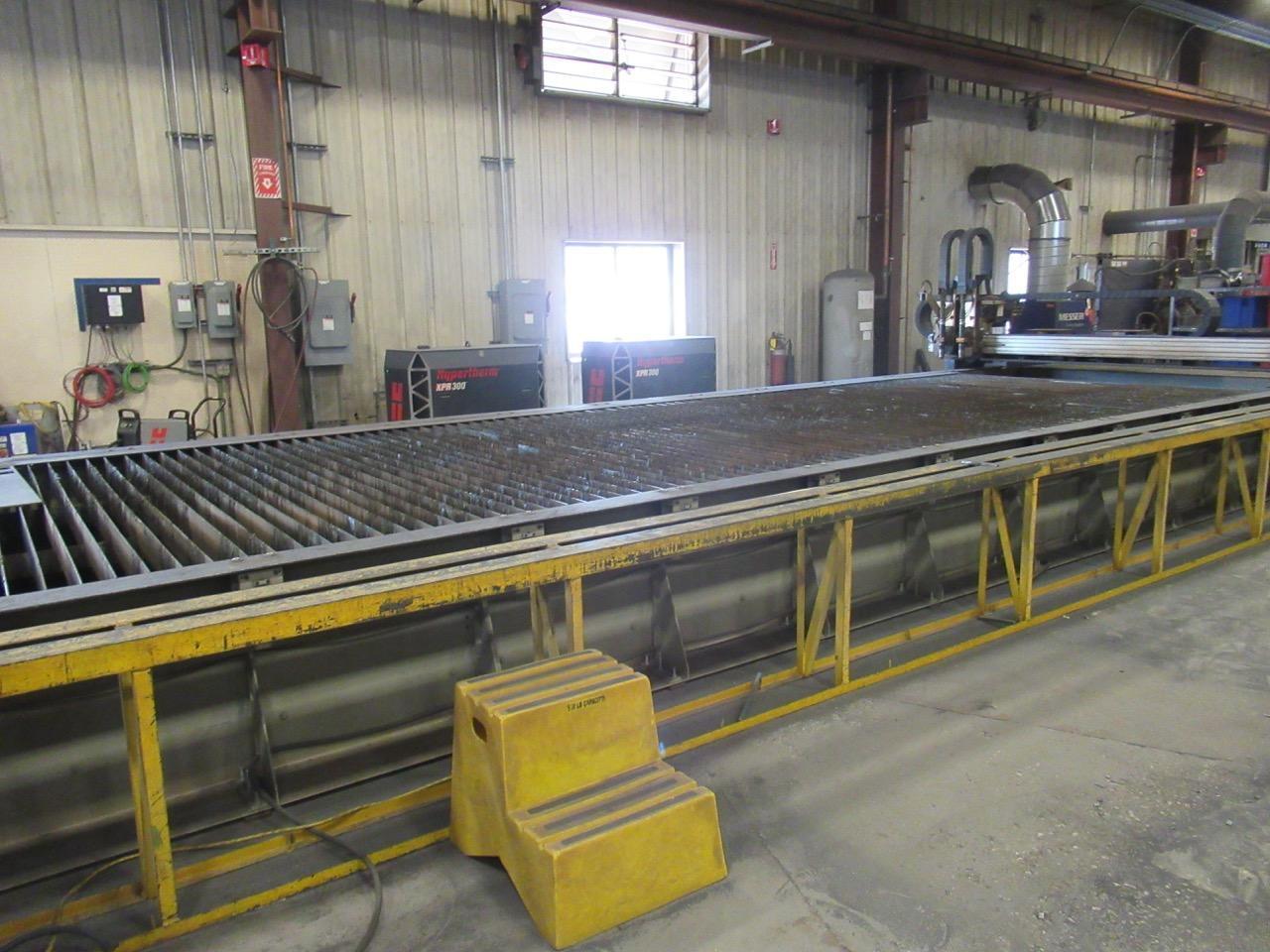 10’ x 50’ Messer MMEvo CNC Plasma, 2017 – Hypertherm XPR 300