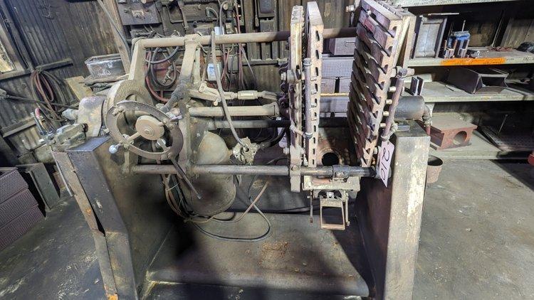 dependable model 400fa shell core machine with gas panel and hydraulic unit