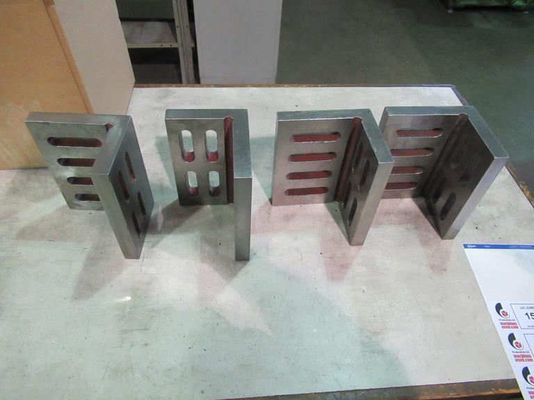 Angle Plates, (4) 6" x 5" x 8"- Auction Item