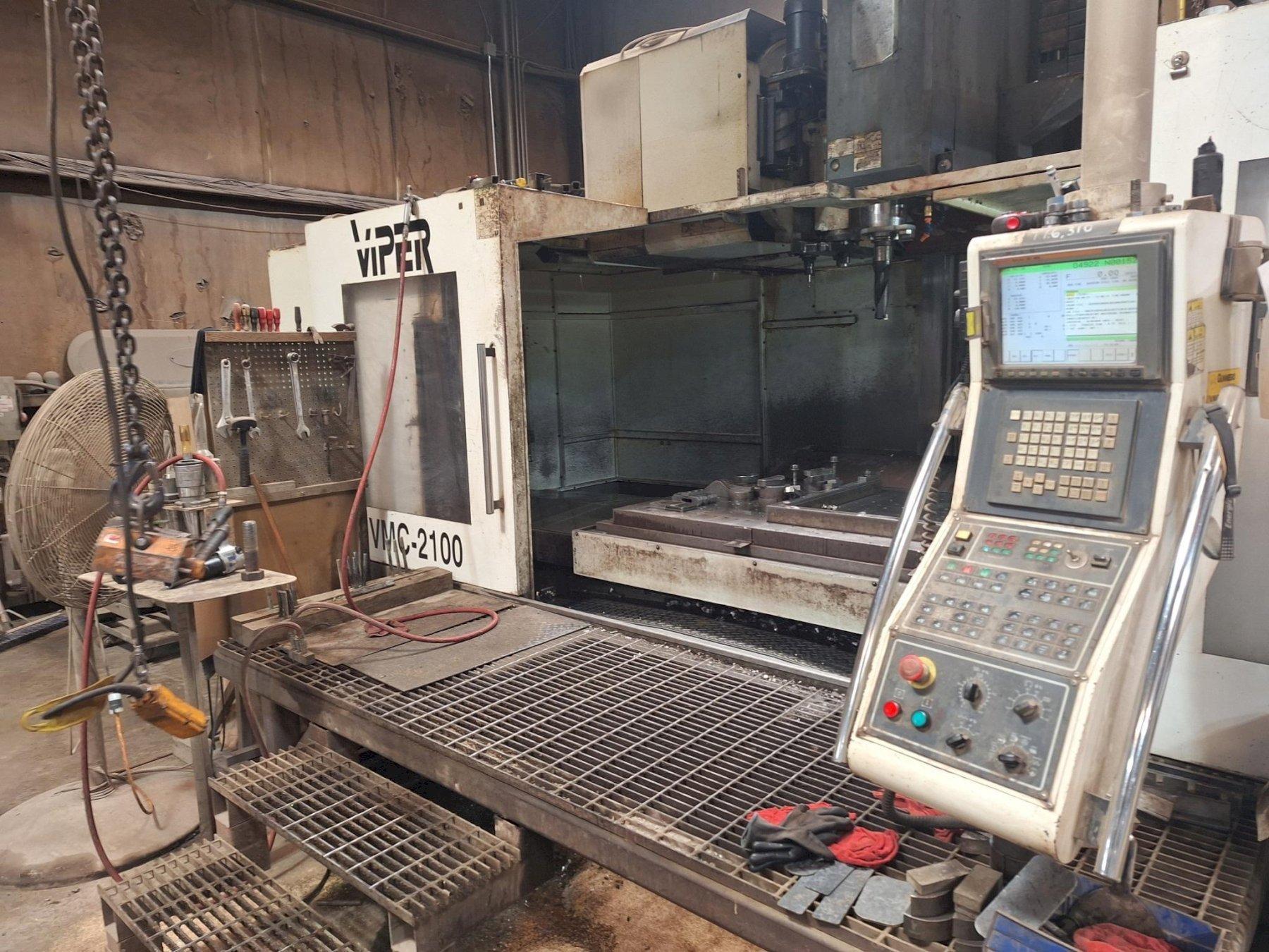 2007 MIGHTY VIPER VMC-2100 VERTICAL MACHINING CENTER
