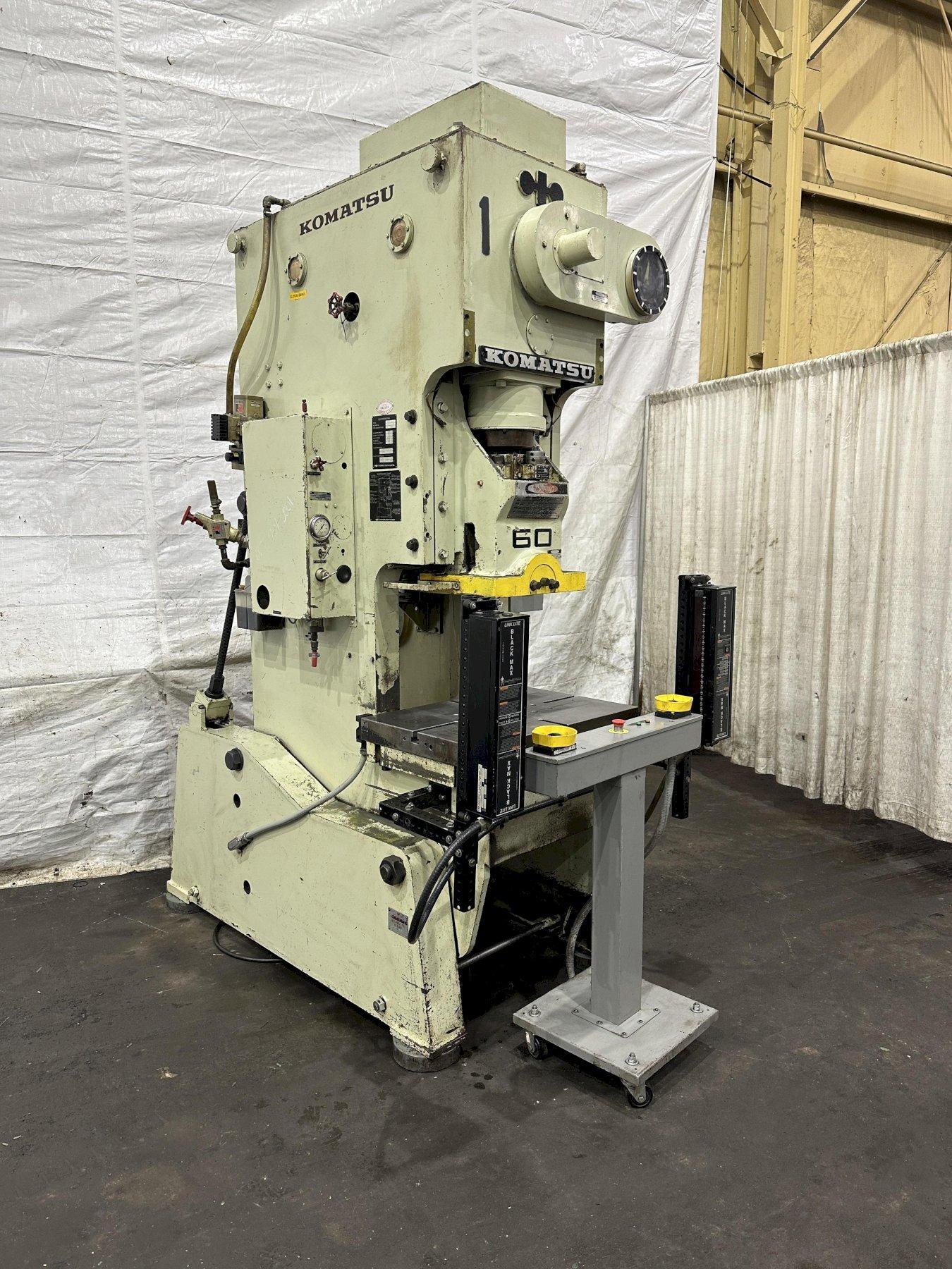 60 TON KOMATSU MODEL OBS60 OBI PRESS: STOCK #77670