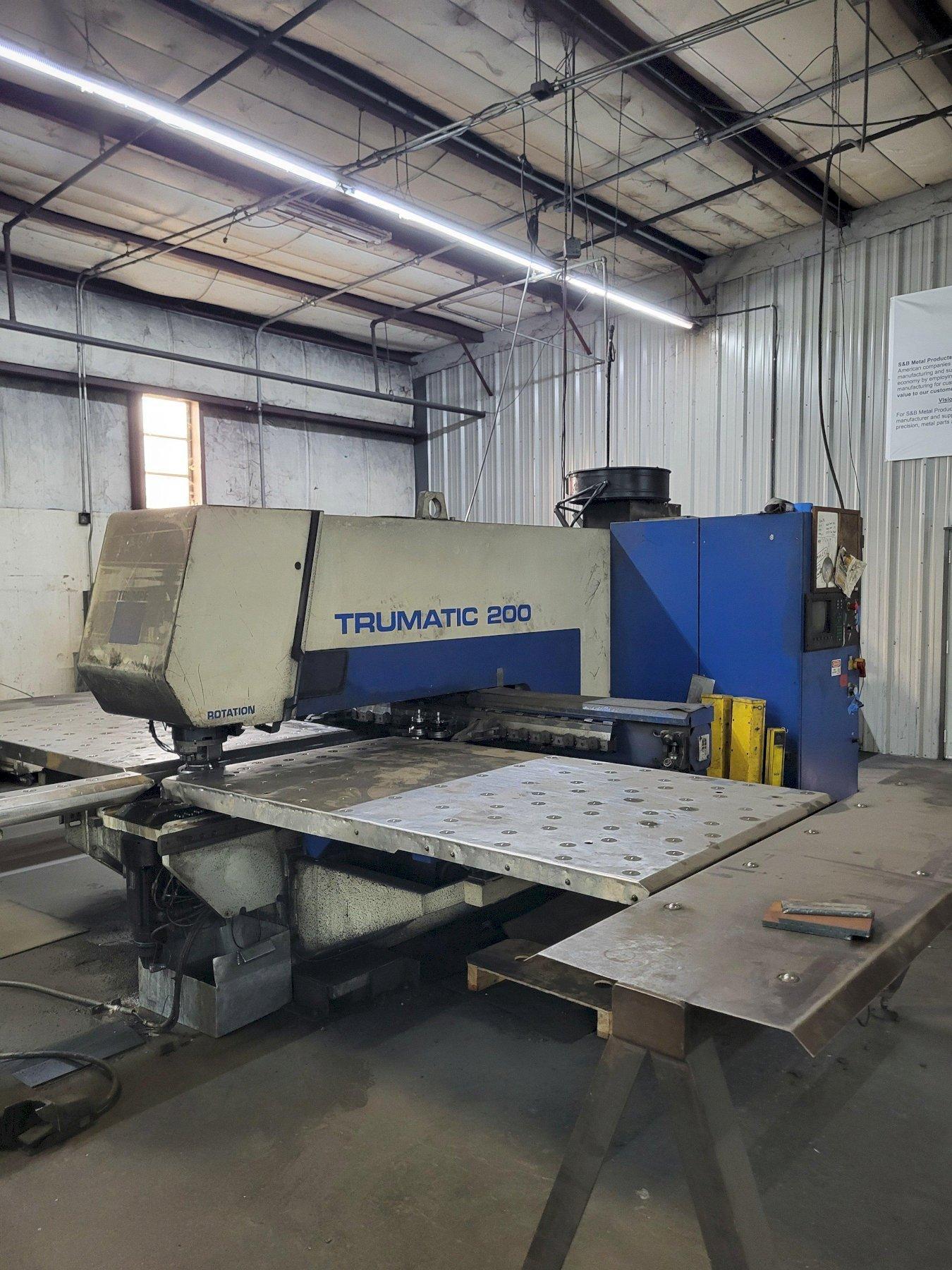 2001 Trumpf Trumatic 200 CNC Turret Punch (#5608)