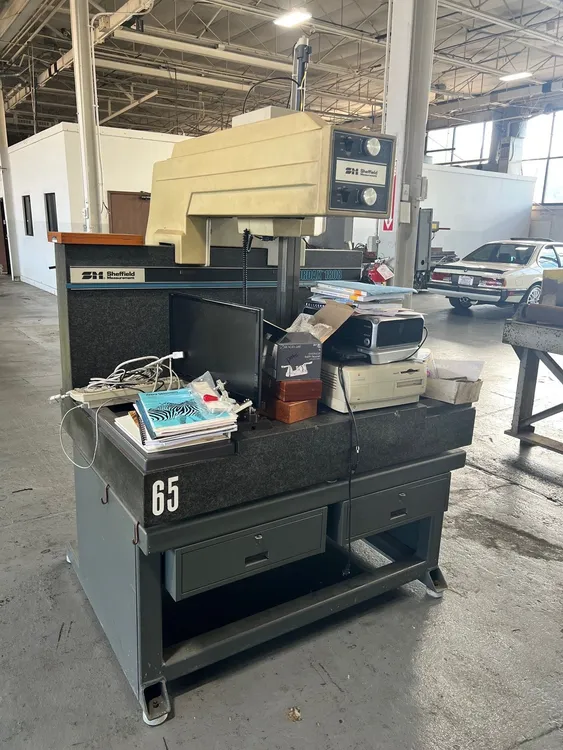 USED SHEFFIELD CORDAX MODEL 1808 MANUAL CMM WITH READOUT