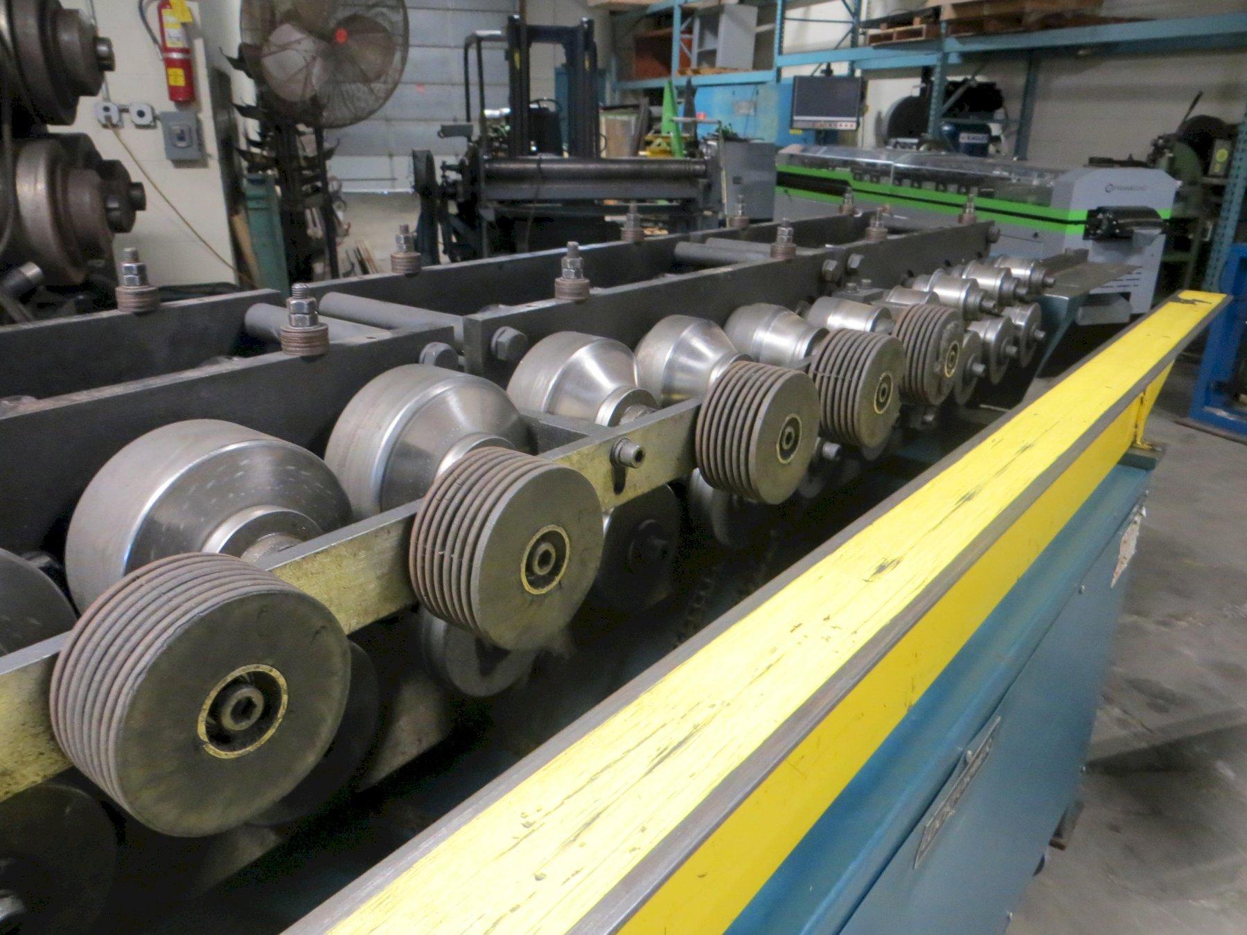 LOCKFORMER TRANSVERSE DUCT (TDC) ROLLFORMING MACHINE MODEL 14-TDC