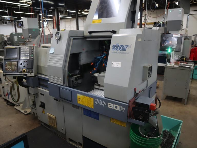 Star Model SR-20R Type 540 CNC Swiss Machininng Center - NOT OPERATIONAL- Auction Item