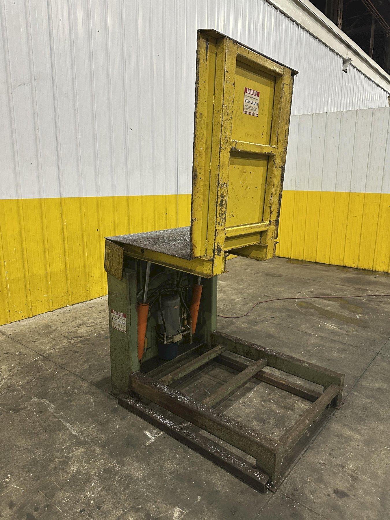 3000 LBS x 36" x 40" COIL 90 DEGREE UPENDER FLIPPER 110V : YOBRO #26383
