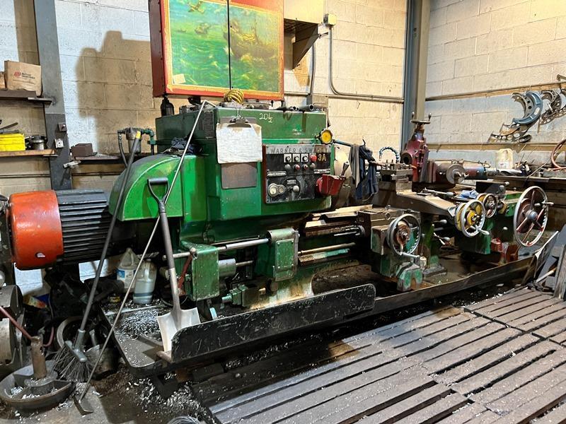 NO. 3A WARNER & SWASEY M3500 SADDLE TYPE TURRET LATHE