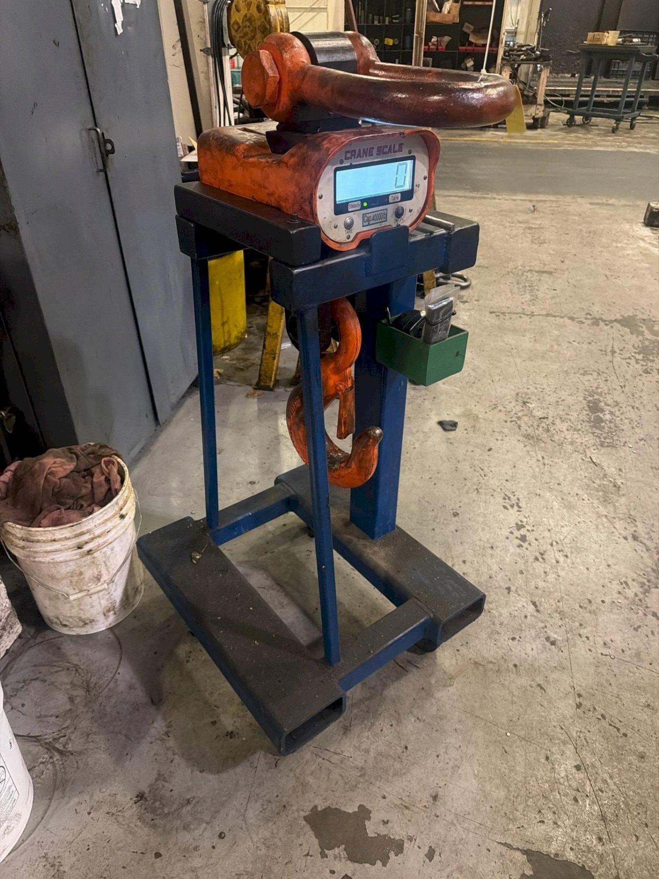40,000 LBS CRANE SCALE WITH DIGITAL READOUT AND REMOTE: YOBRO #26399