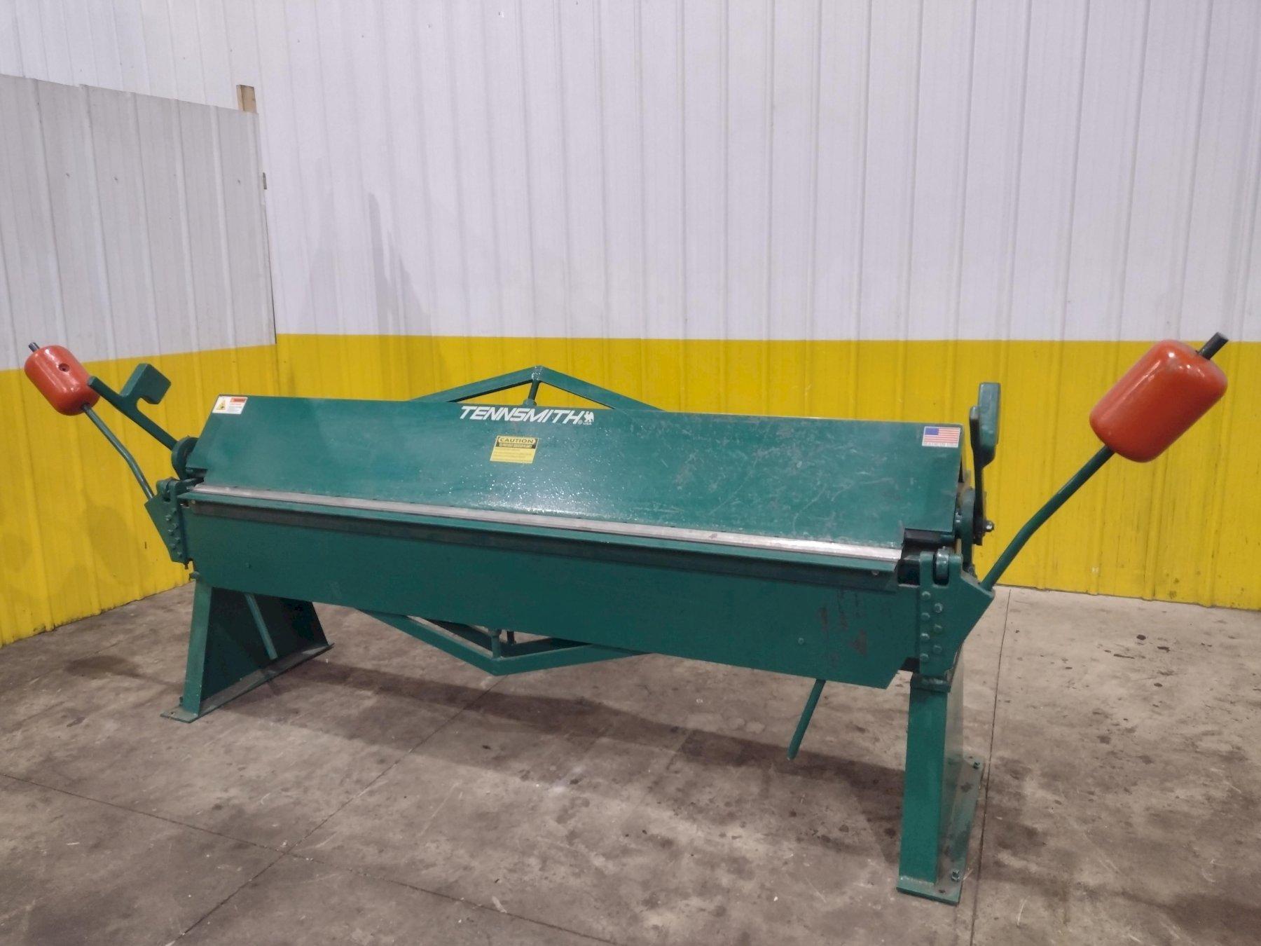 Tennsmith 8' x 16 Gauge Manual Hand Apron Bending Brake, Mdl. HB97-16
