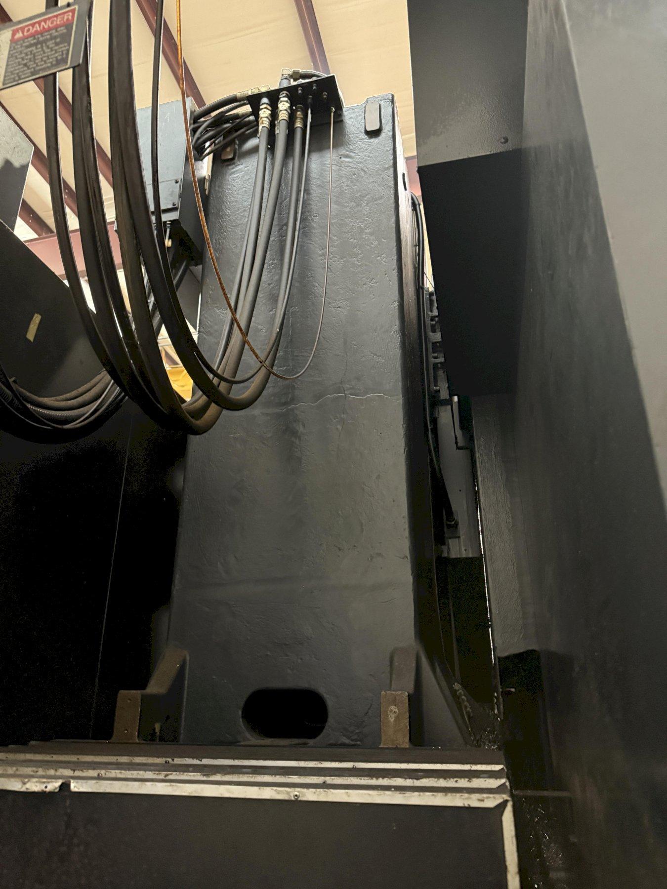 OKK, MODEL KCV 800 CNC VERTICAL MACHINING CENTER, 120" X, 33" Y, 28" Z, 40 ATC, 12,0000 RPM, 2007, EXC.