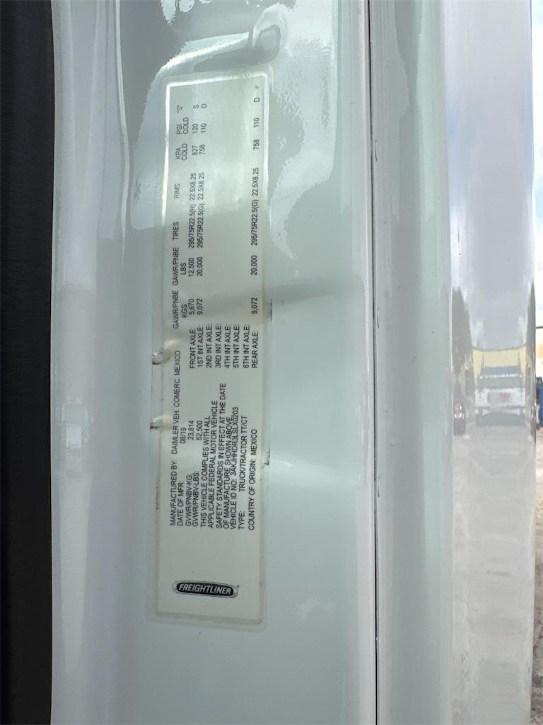 2020 FREIGHTLINER CASCADIA 126 3AKJHHDR3LSLX0203