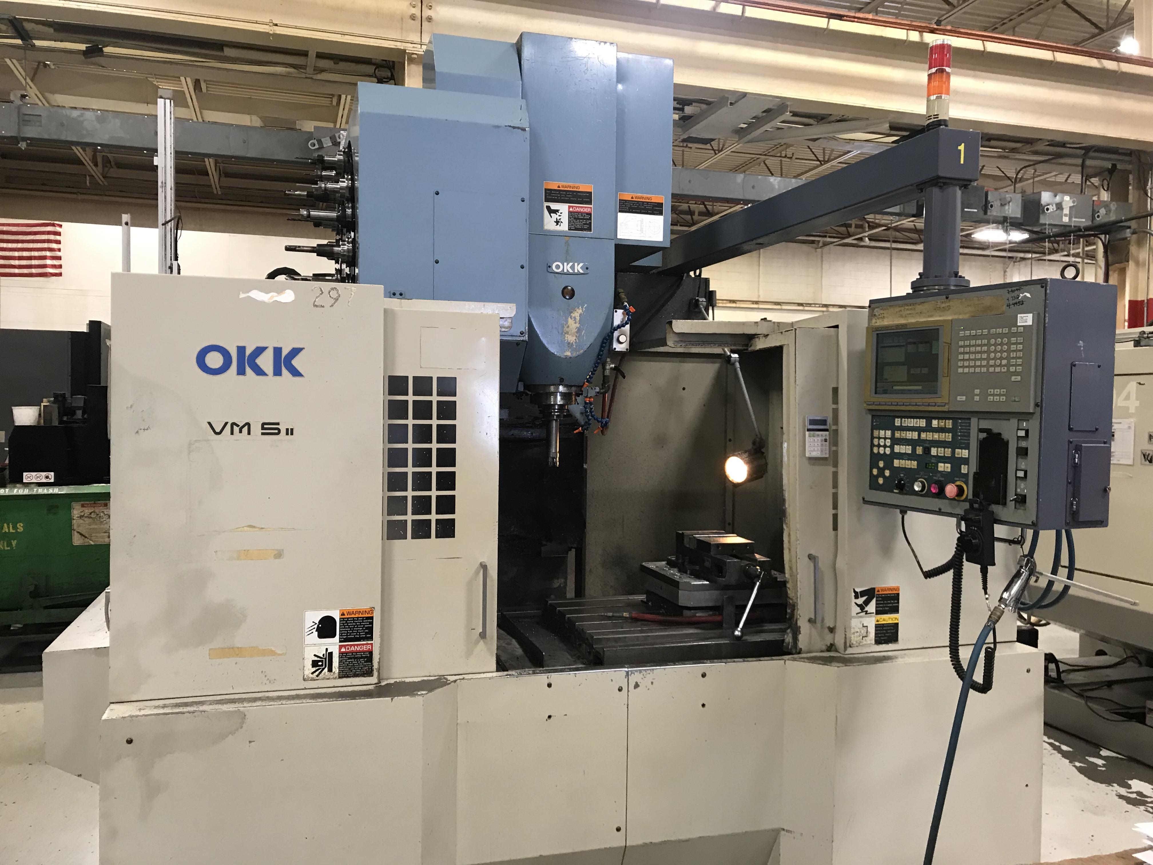 OKK VM5 CNC Vertical Machining Center, Neomatic 635, 40